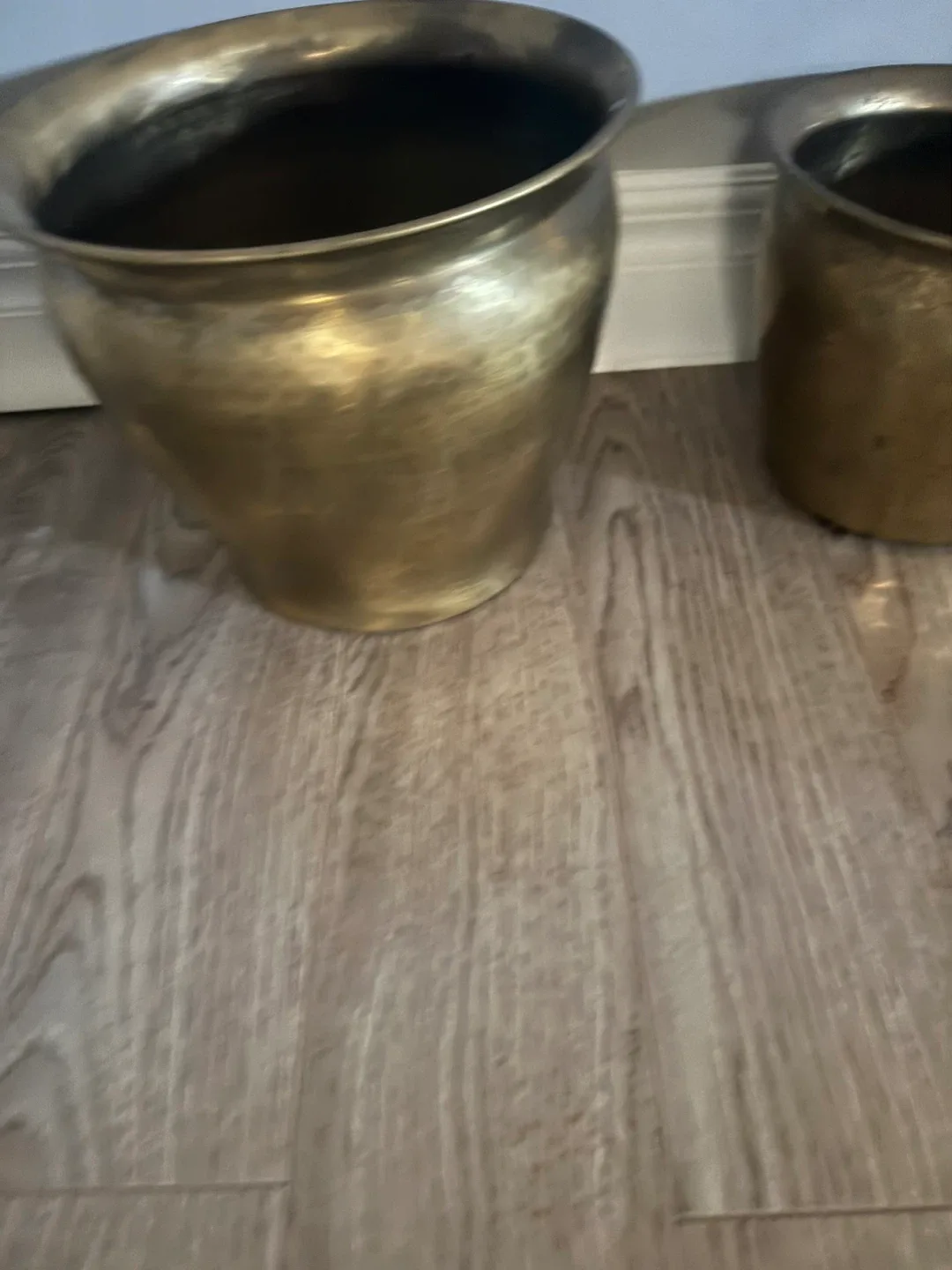 Brass Flower Pot Set - Home Decor image indicator(2)