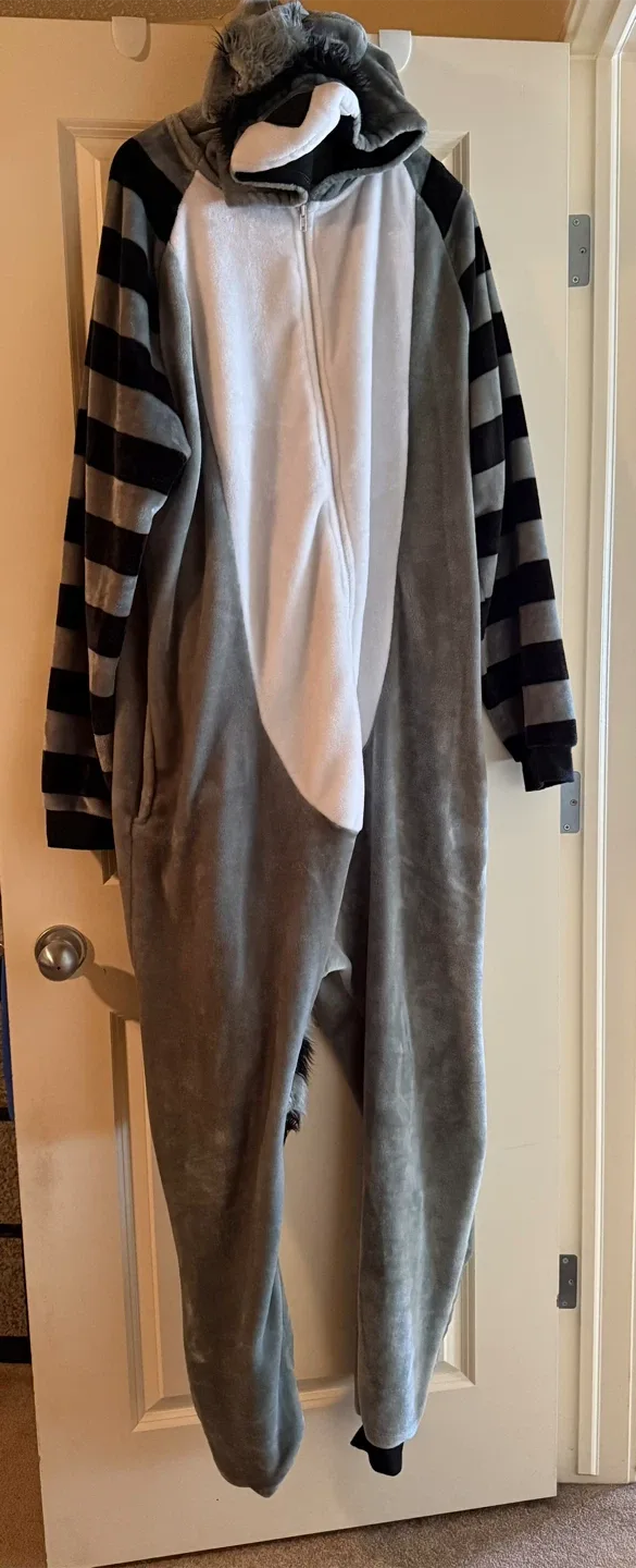 Raccoon Funzie Onesie Adult XL image indicator(3)