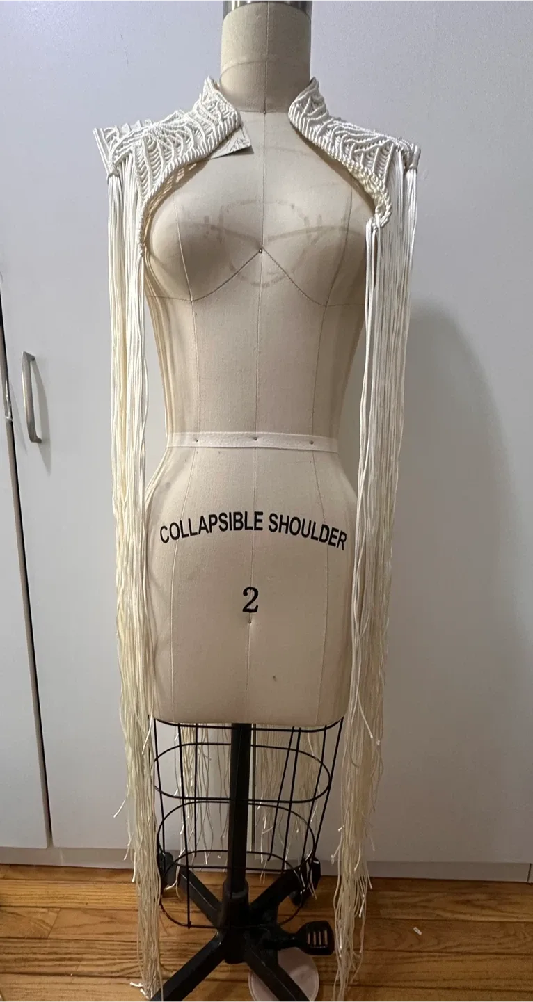 Aguita e Piña Macrame Vest image indicator(5)