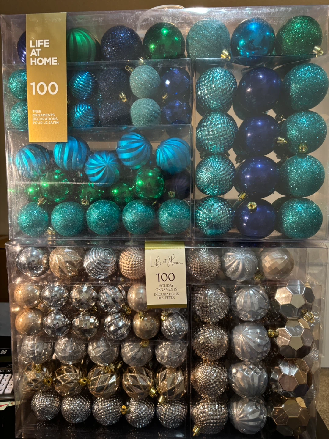 Life at Home 100 Holiday Ornaments