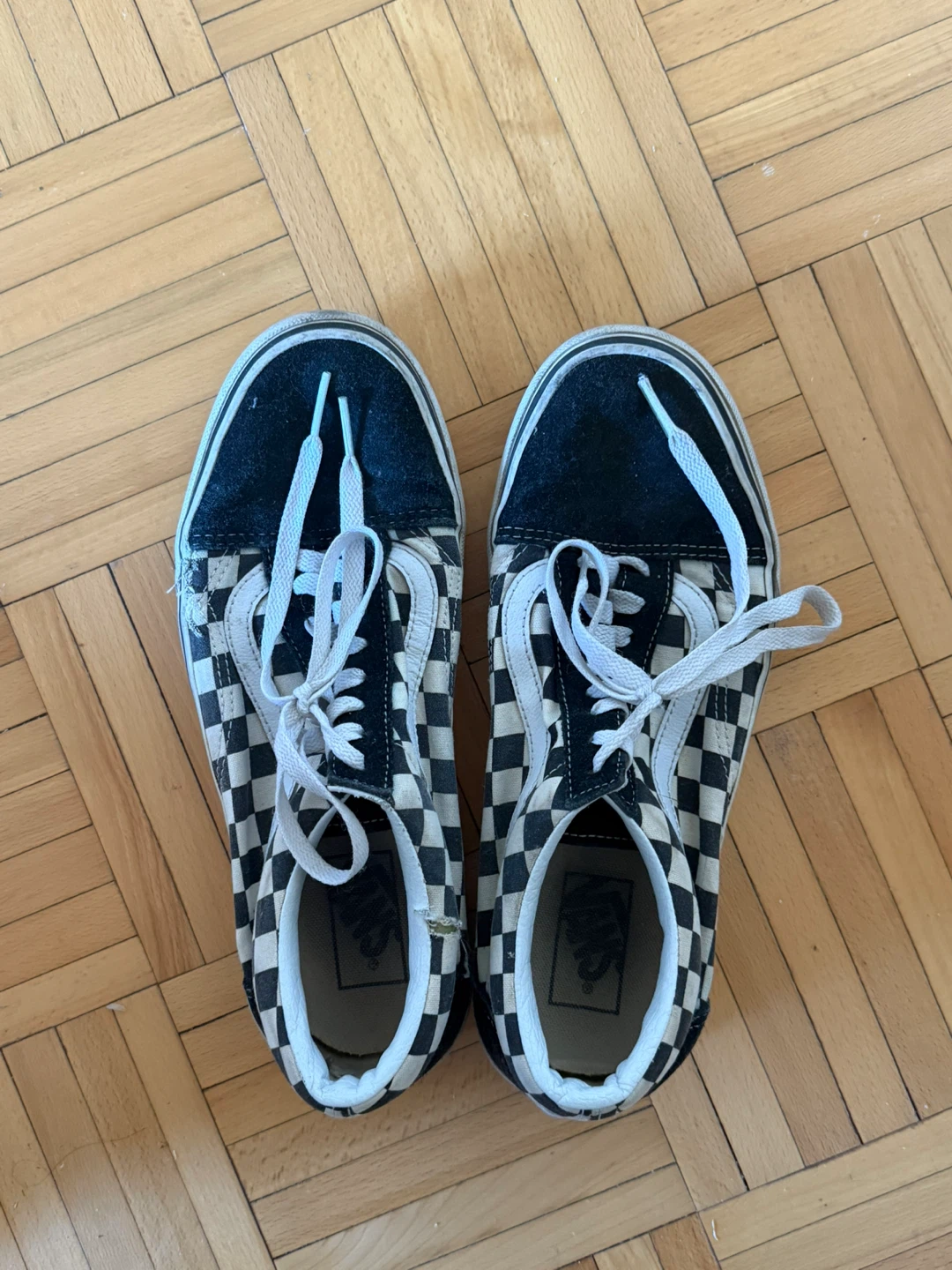 Vans Old Skool Checkerboard Sneakers