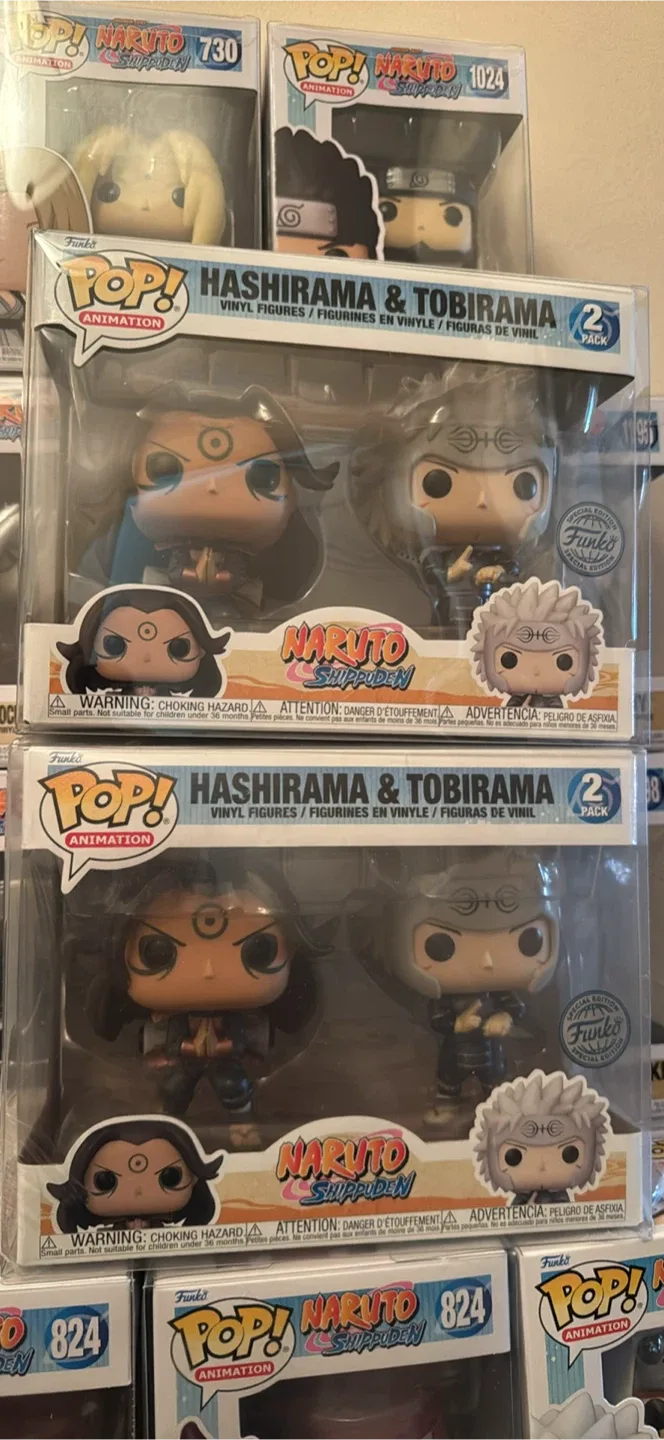 Funko Pop! Naruto Shippuden Hashirama & Tobirama 2-Pack thumbnail