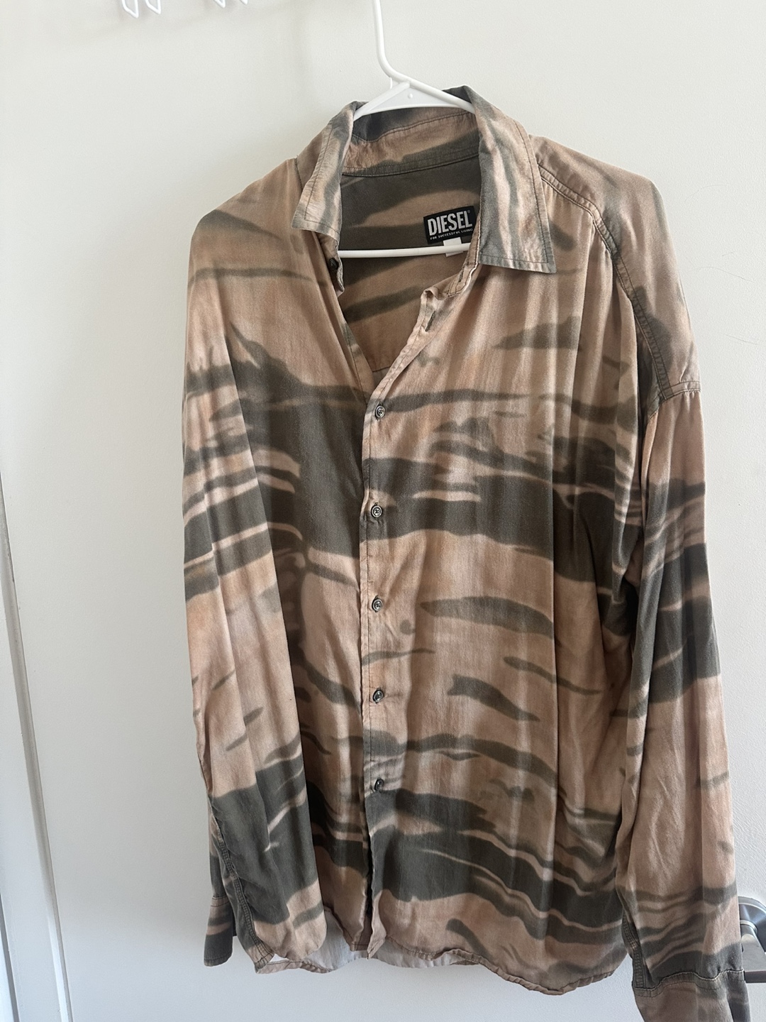 Diesel S-Fluid-CMF Button Up Shirt - Size L