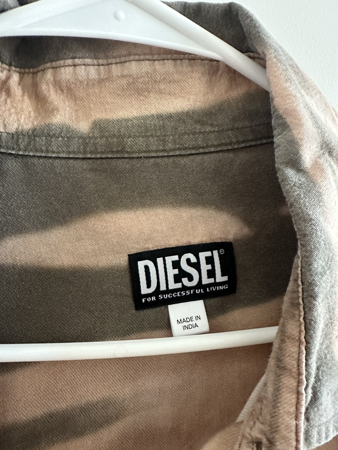 Diesel S-Fluid-CMF Button Up Shirt - Size L - photo 2