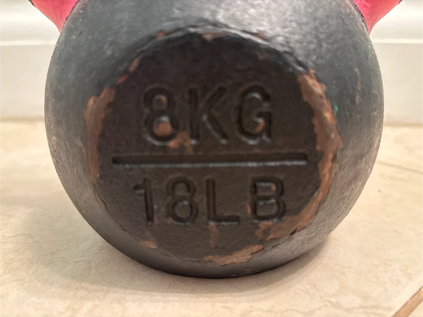 8KG Kettlebell - 18LB image indicator(2)