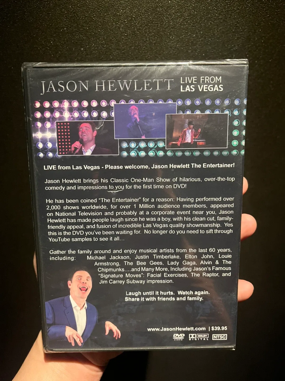 Brand new - Jason Hewlett Live From Las Vegas DVD image indicator(2)