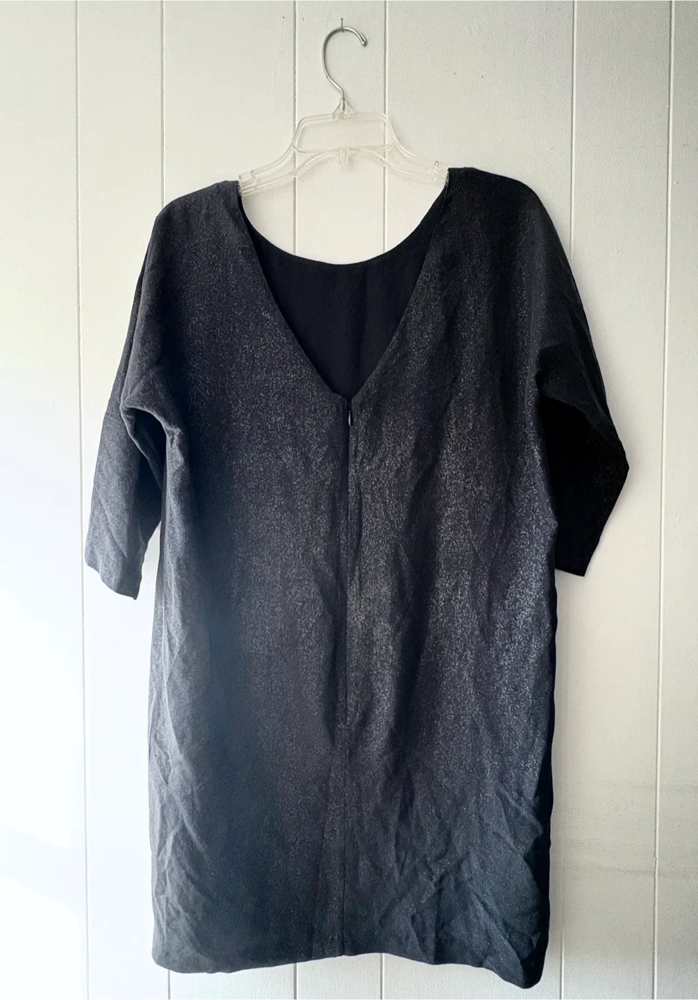 Babaton Black Silk Dress -Size 6 image indicator(5)