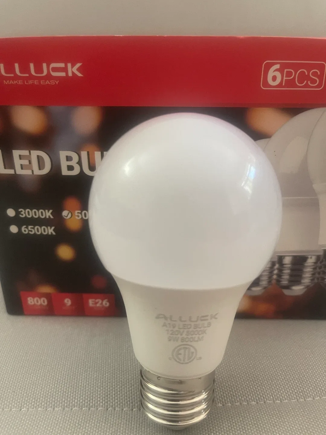 New ALLUCK 6-Pack LED Light Bulbs image indicator(2)