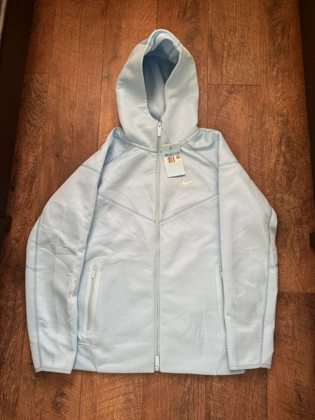 Nike x Drake NOCTA Hoodie & Pants Set - Size M - Blue image indicator(2)