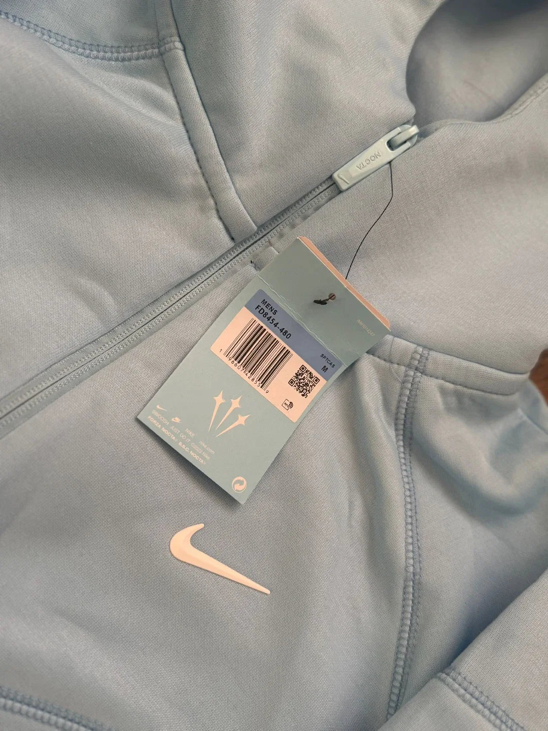 Nike x Drake NOCTA Hoodie & Pants Set - Size M - Blue image indicator(3)