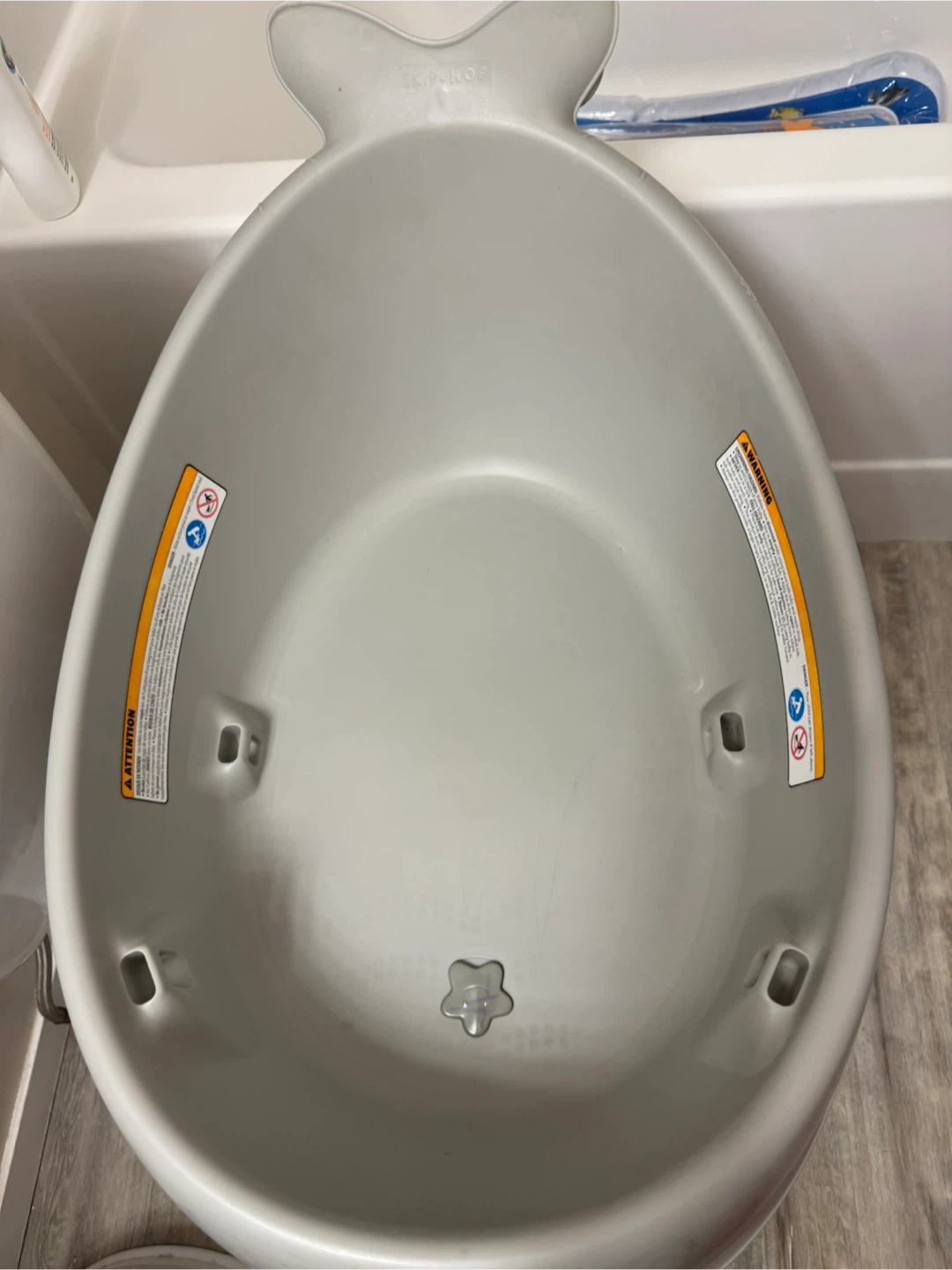 SKIP*HOP Moby Baby Bathtub - Grey - photo 2