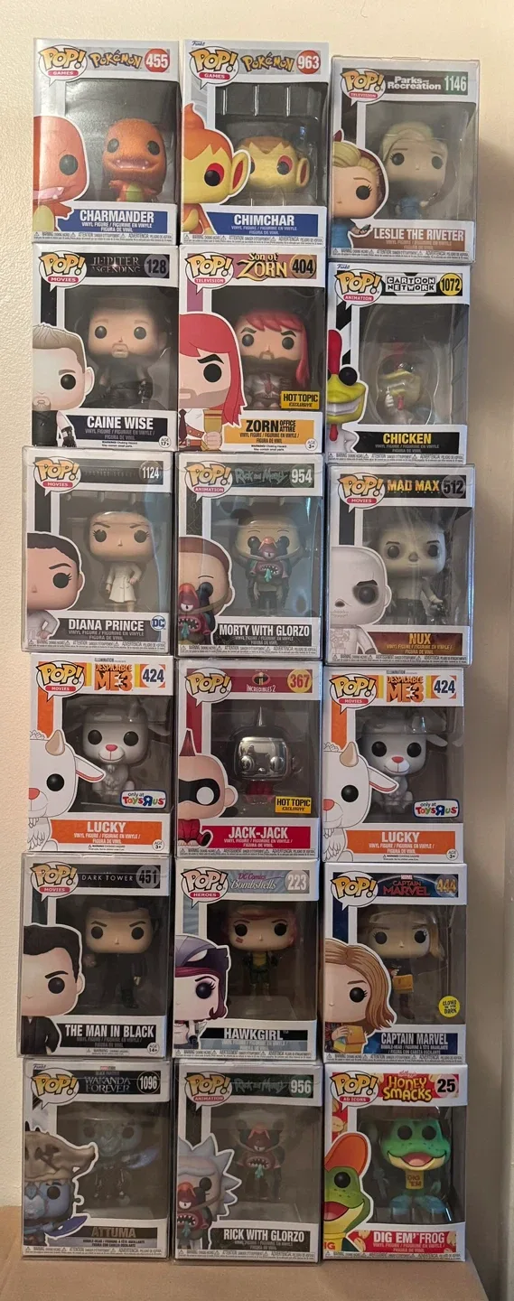 Funko POP! Vinyl Figures - Charmander, Chimchar, & More! thumbnail