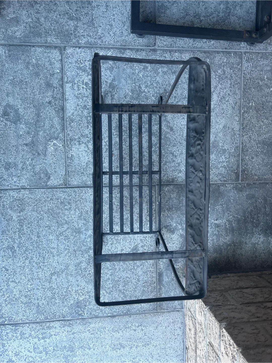 Black Metal Plant Stand with Elephant Design image indicator(2)