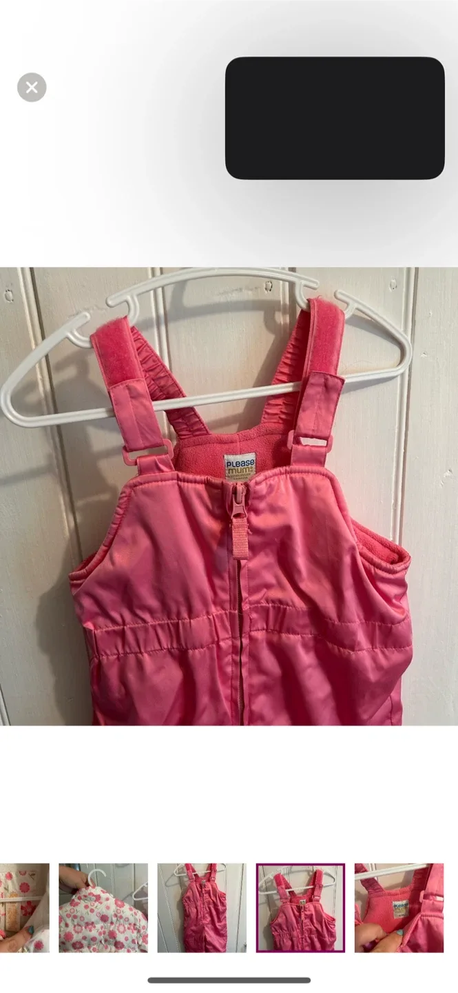 Joe Fresh please mom pink Snowsuit Set (6-12 months) image indicator(6)