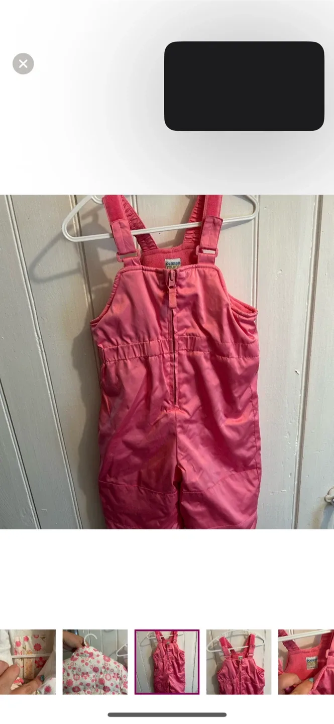 Joe Fresh please mom pink Snowsuit Set (6-12 months) image indicator(5)