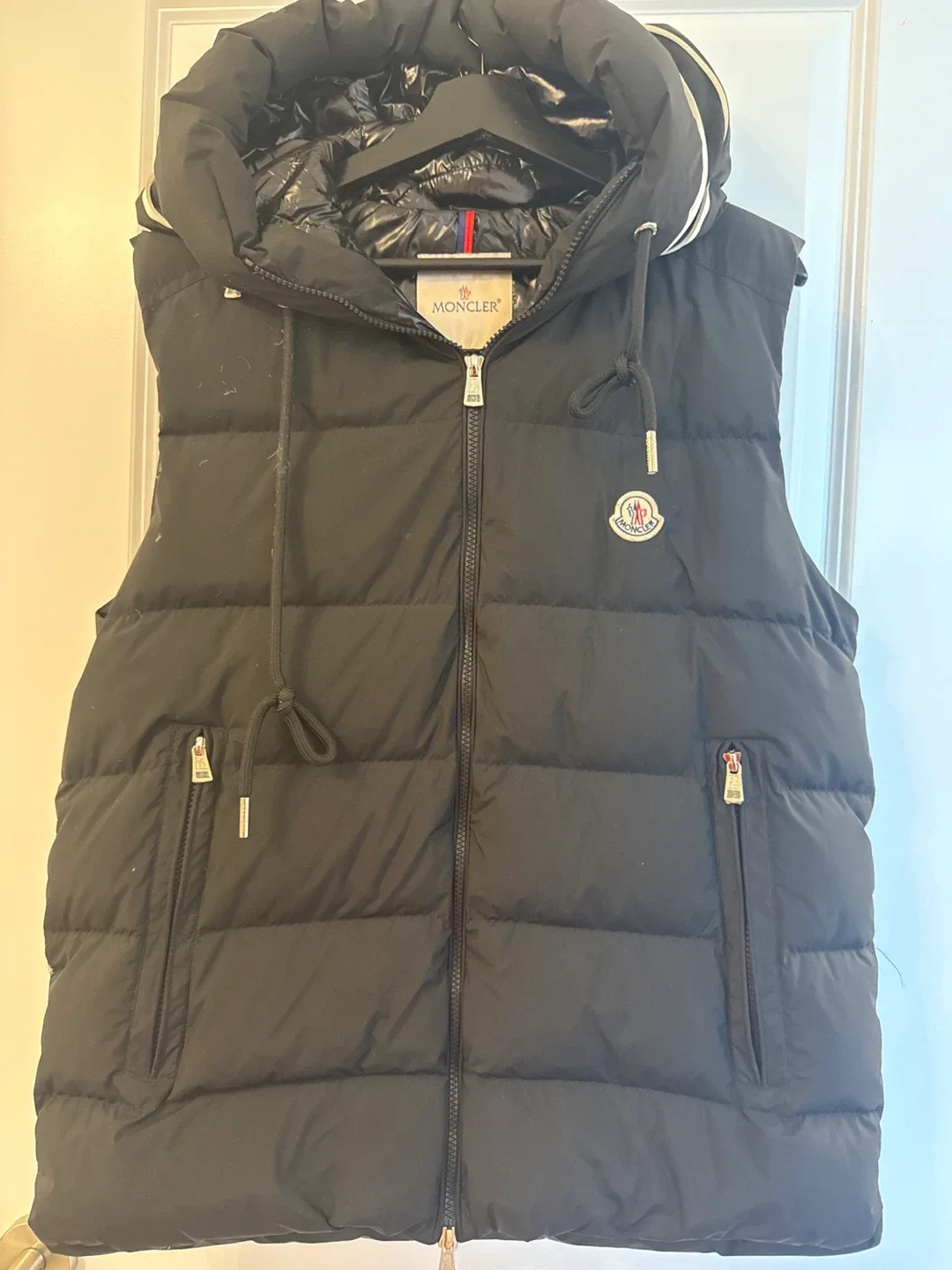 Moncler version  Black Padded Vest image indicator(2)