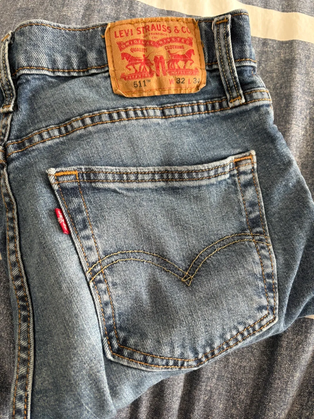 Levi's 511 Slim Fit Jeans - Size 32x34