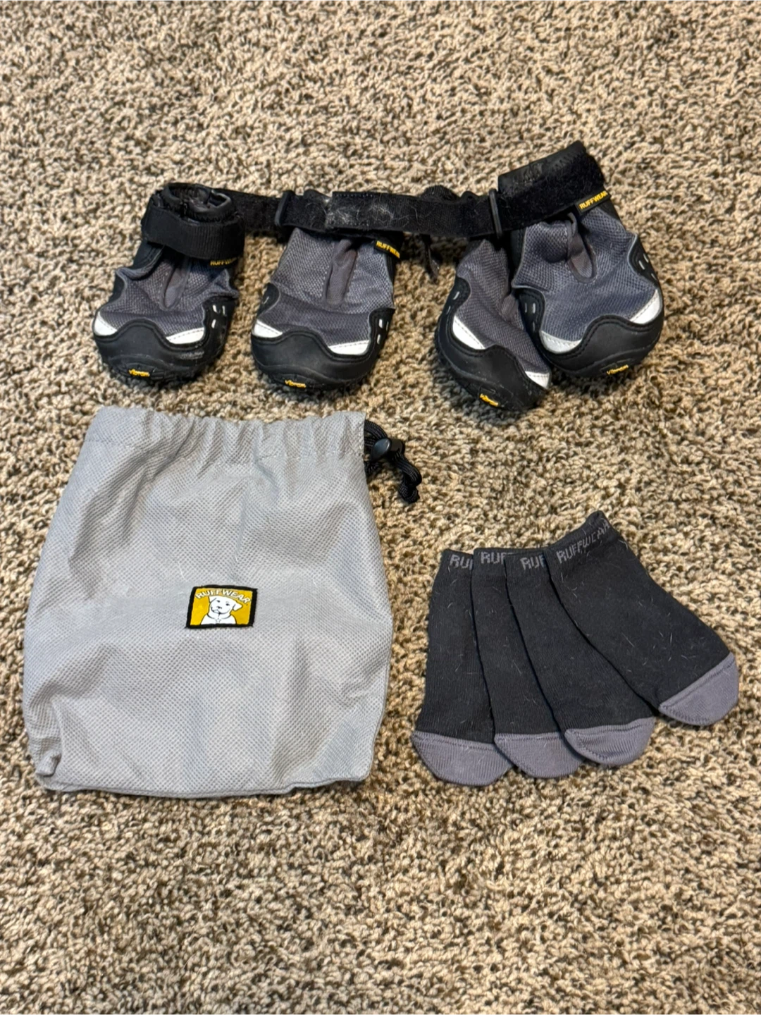 Ruffwear Dog Boots - Size 2.5 in