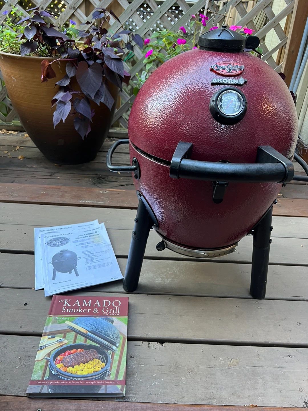 JR AKORN Kamado Kooker Char Griller - photo 2