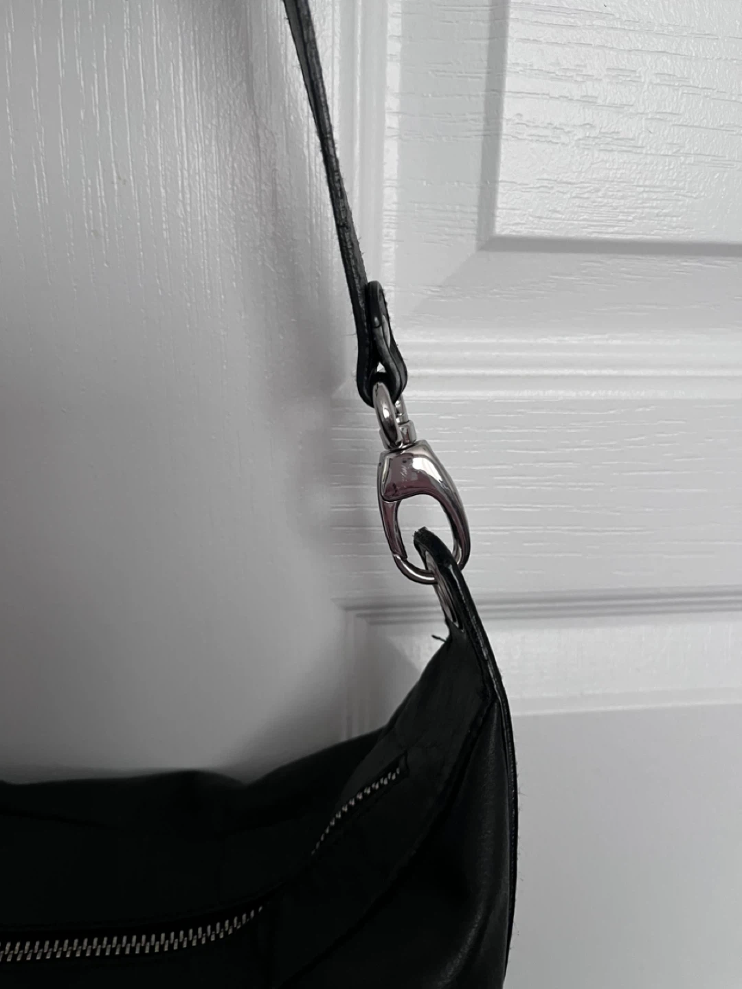 Black Leather Purse - photo 2
