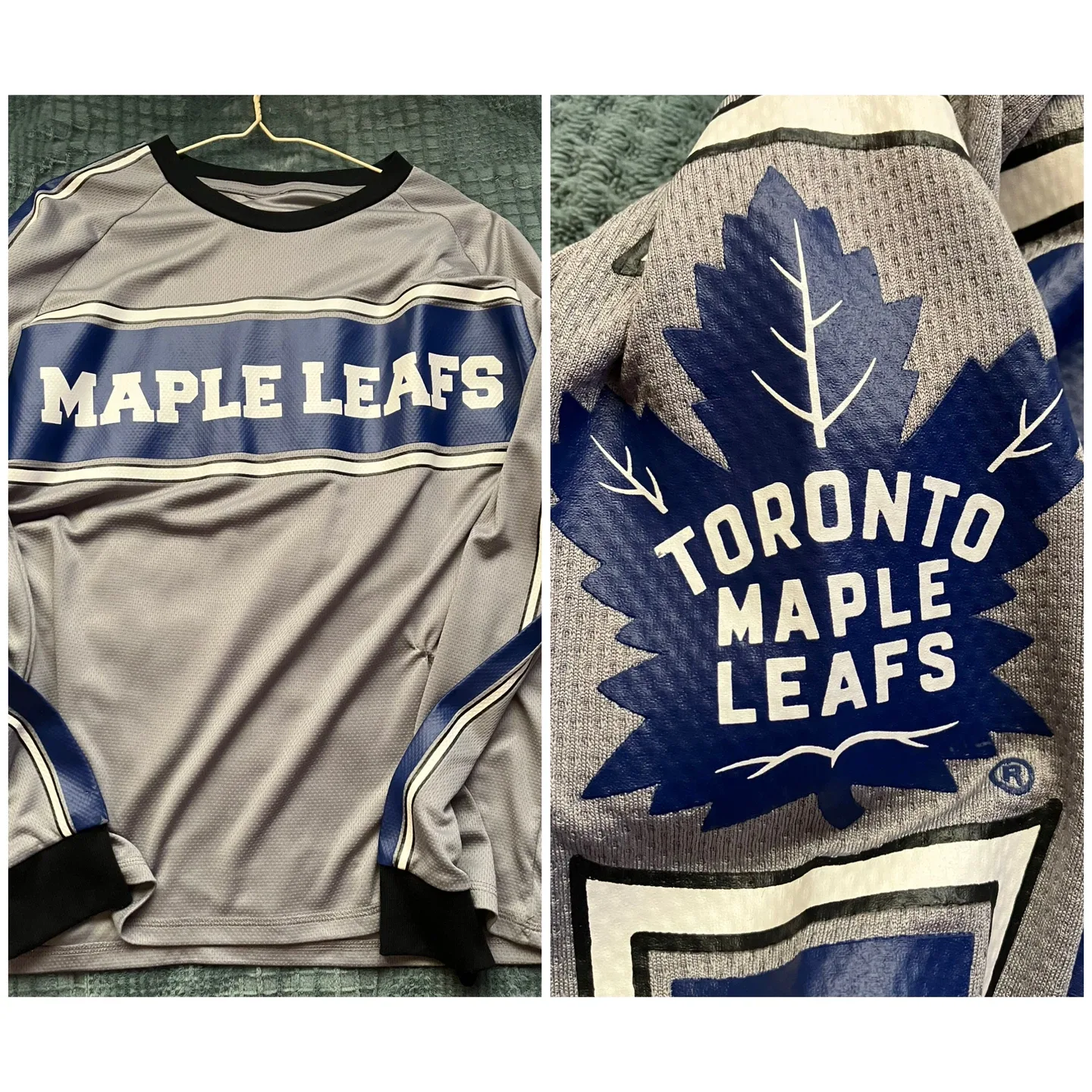 (NHL) Toronto Maple Leafs Jersey Shirt - Size Men M/L thumbnail