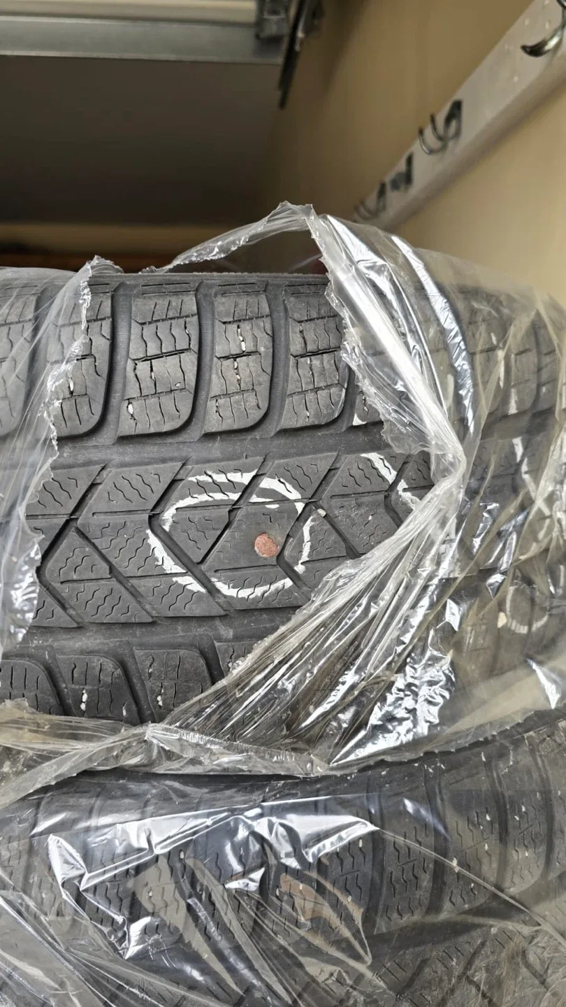 Infinity QX50 RFT winter tires.