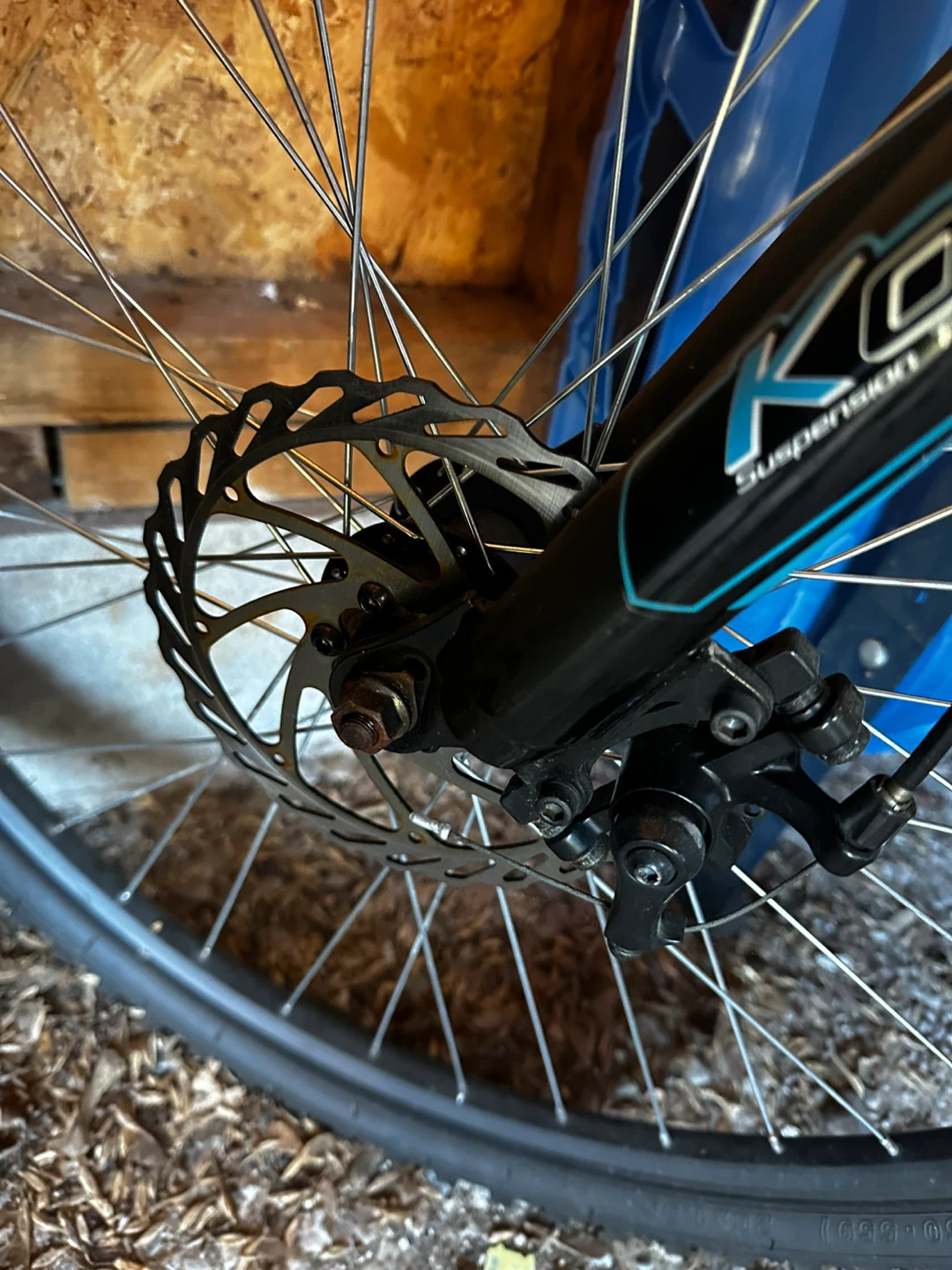 CCM Slope 26" Mountain Bike - Black & Blue - photo 3