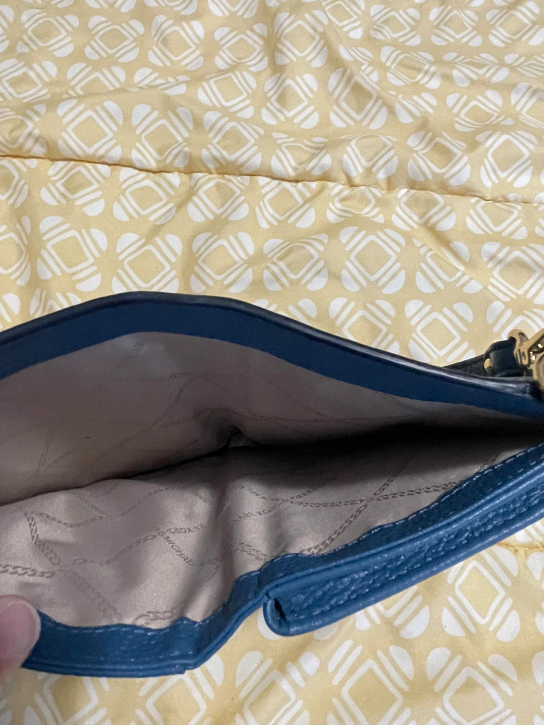 Michael Kors Blue Wallet - photo 5
