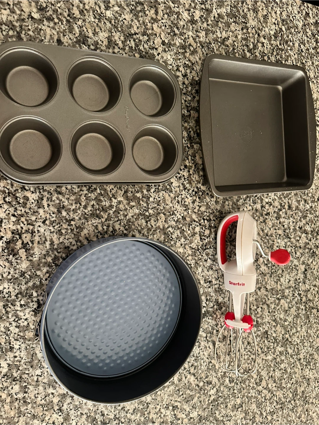 Baking Pans & Starfrit Hand Mixer