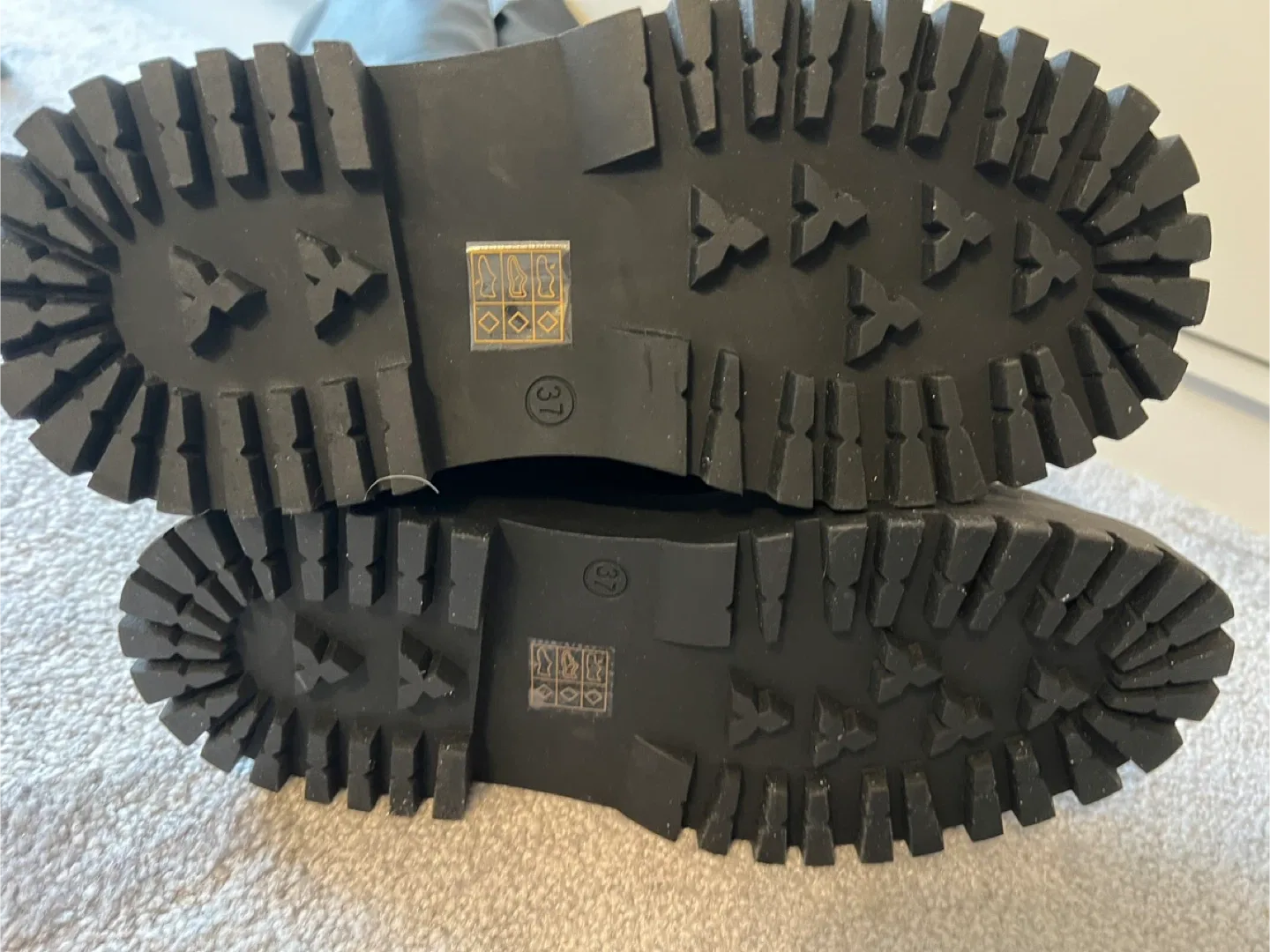 Public Desire Black Platform Boots - Size 7 image indicator(2)