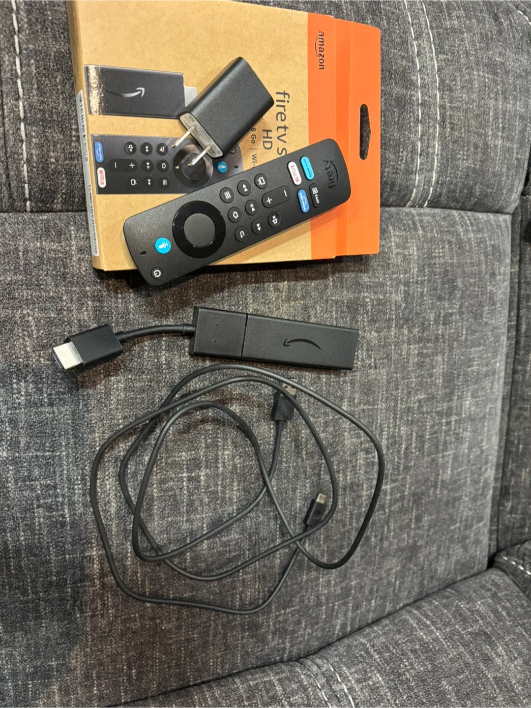 Amazon Fire TV Stick HD w/ Box