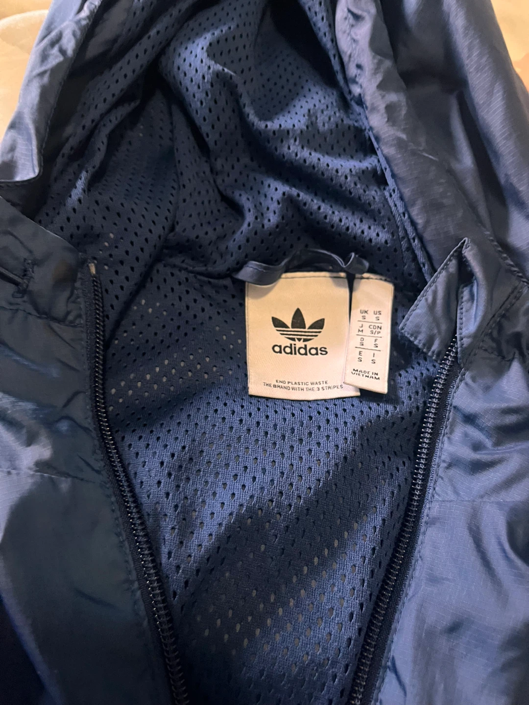 Adidas Windbreaker Jacket - Size M - photo 2