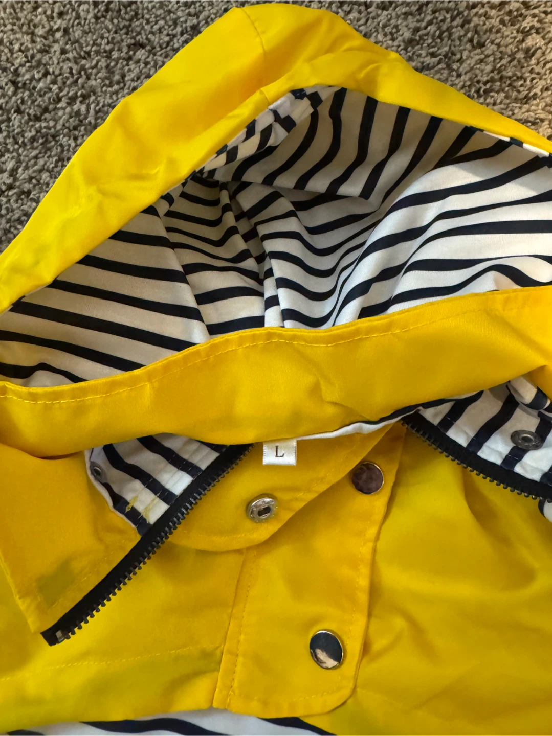 Yellow Dog Raincoat, Size L - photo 2