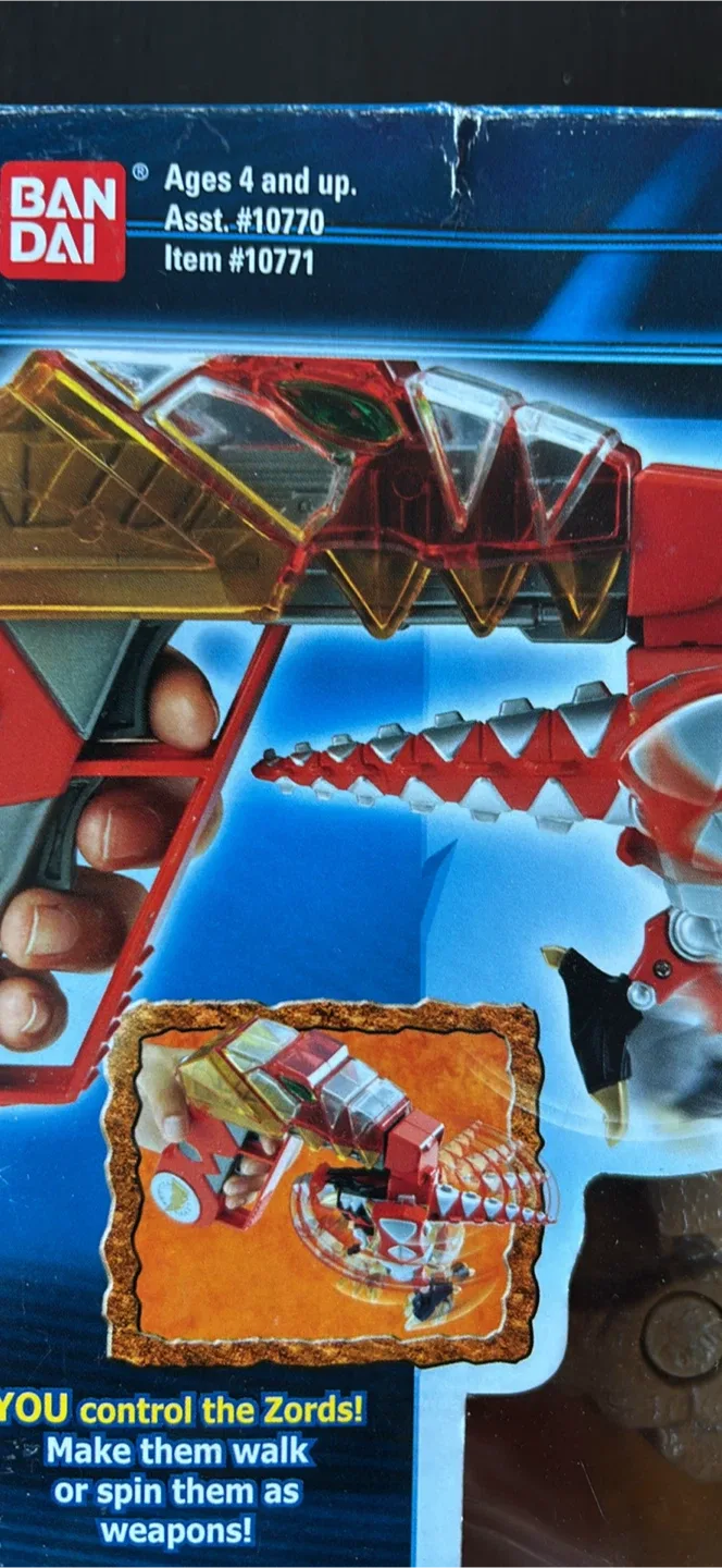 Power Rangers Dino Thunder Dino Zord Controller image indicator(2)