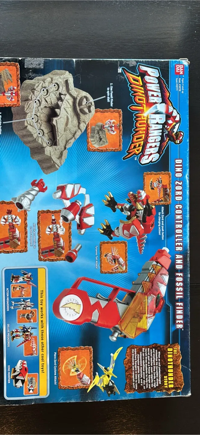 Power Rangers Dino Thunder Dino Zord Controller image indicator(4)