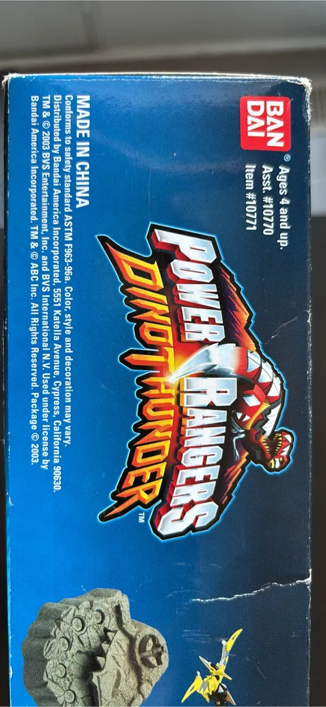 Power Rangers Dino Thunder Dino Zord Controller image indicator(3)