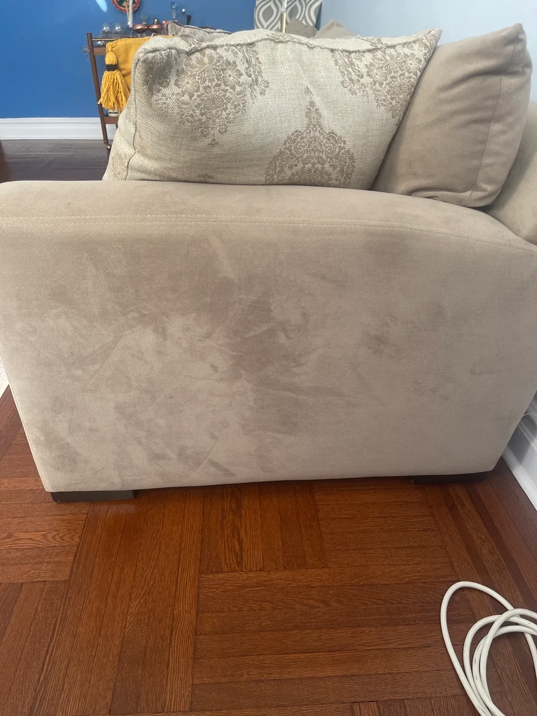 Gray Sofa with Pillows image indicator(3)