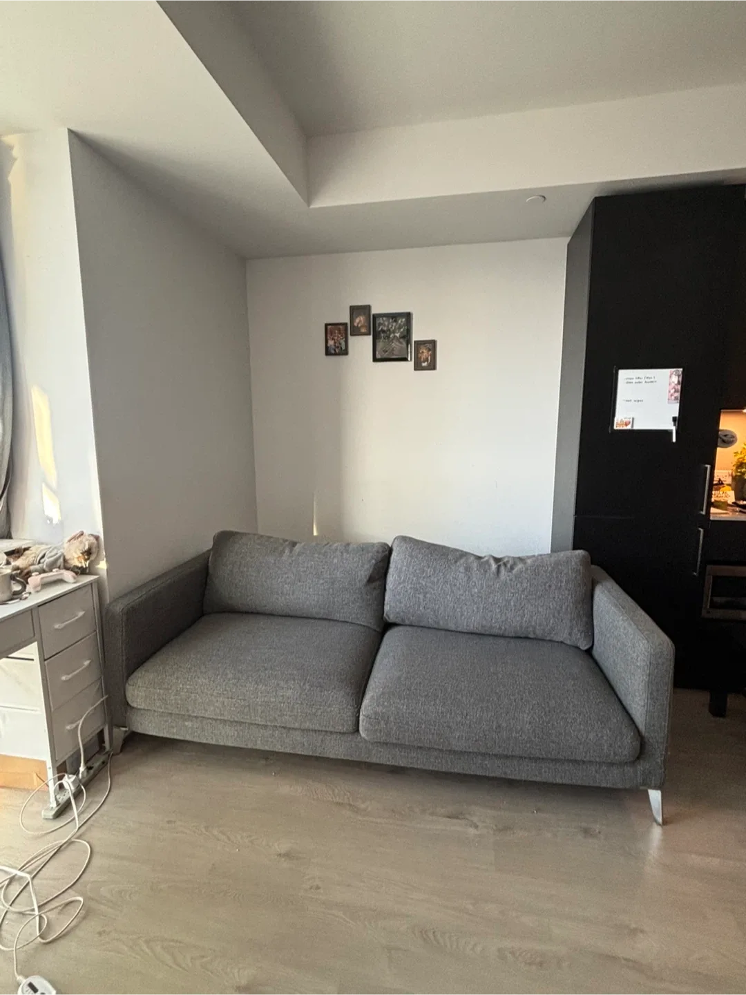 Grey Structube Two-Seater Couch (NEED GONE ASAP) image indicator(2)