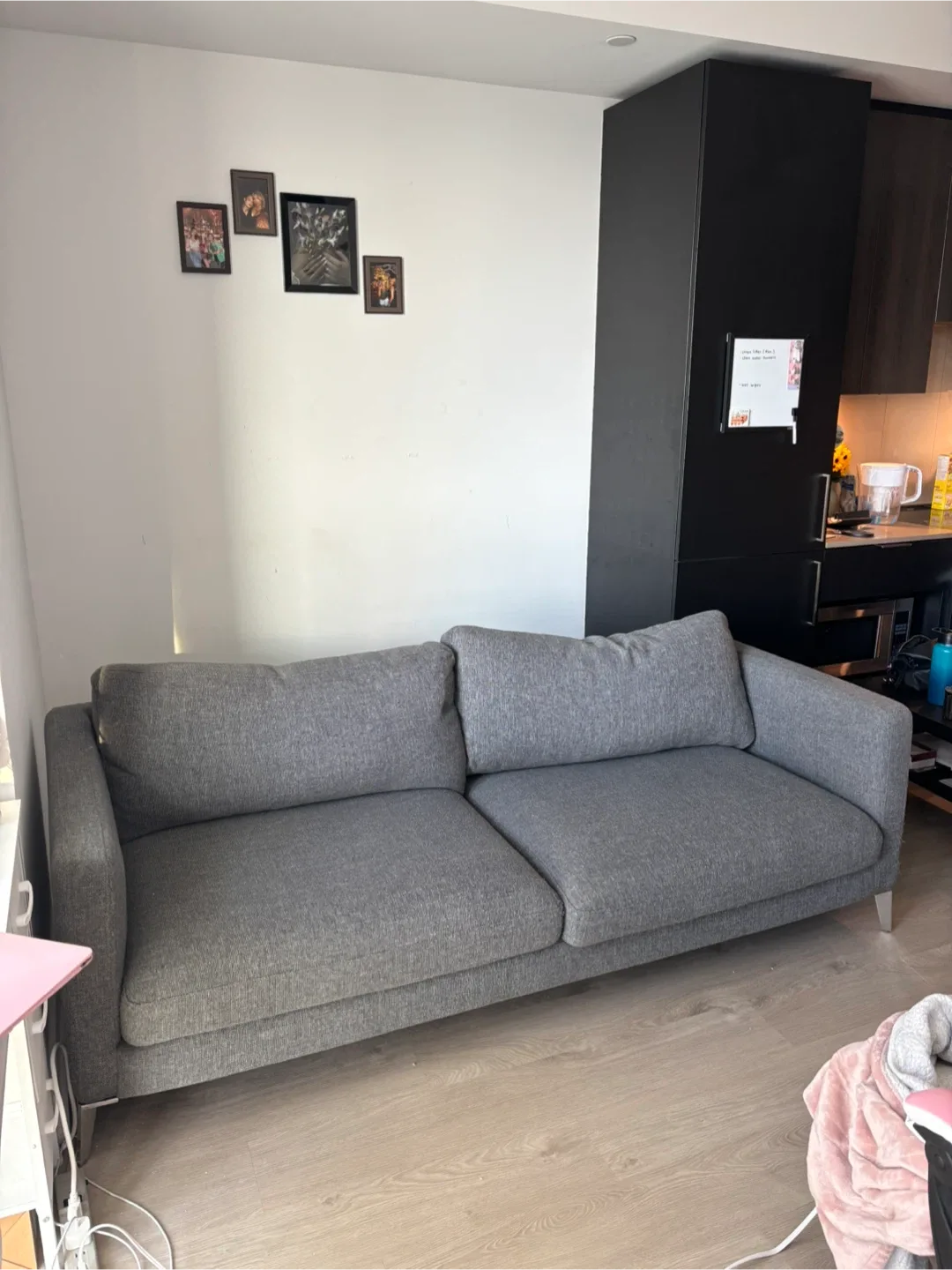 Grey Structube Two-Seater Couch (NEED GONE ASAP)