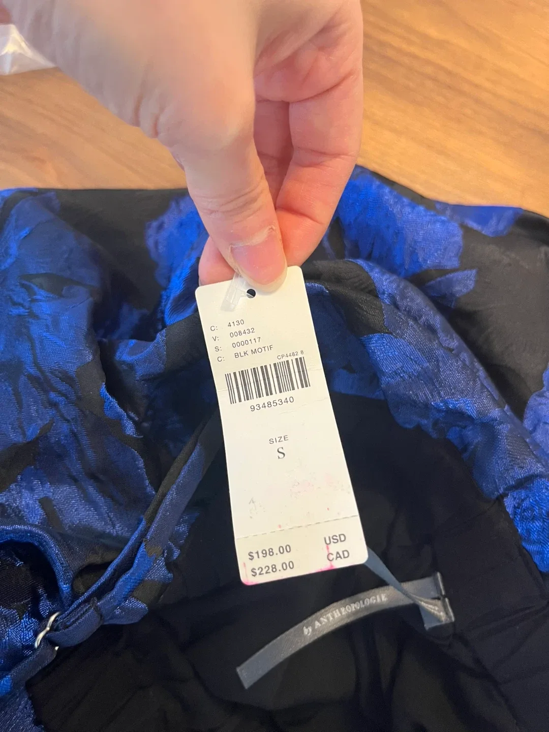 BNWT Anthropologie Sleveless Open Back Dress S image indicator(6)