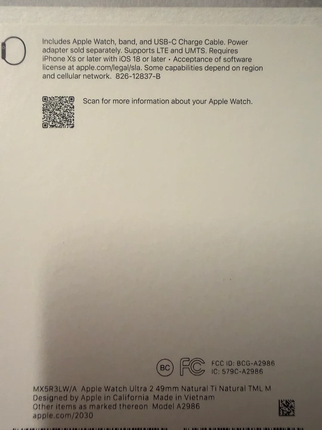 Apple Watch Ultra 2 49mm Natural Titanium image indicator(5)