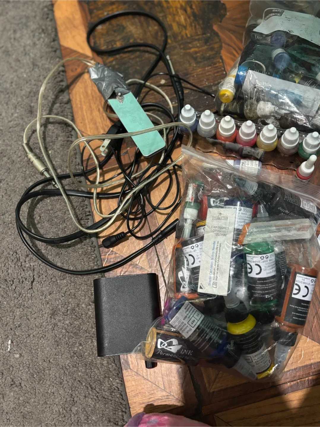 Tattoo Machines, Inks, and Stencil Printer Set - Brand New 🥕 image indicator(4)