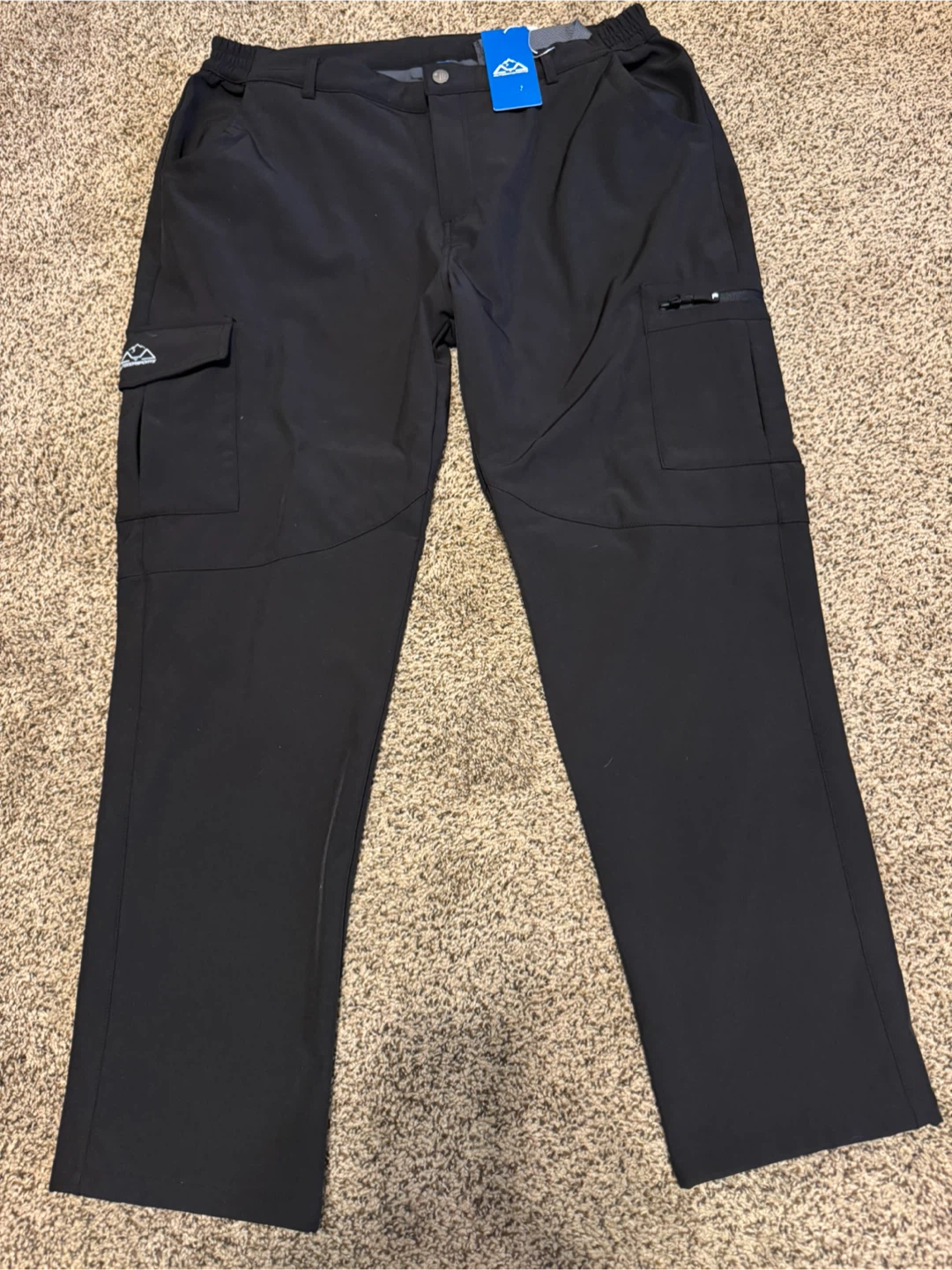 OutdoorSports Black XXL Cargo Pants