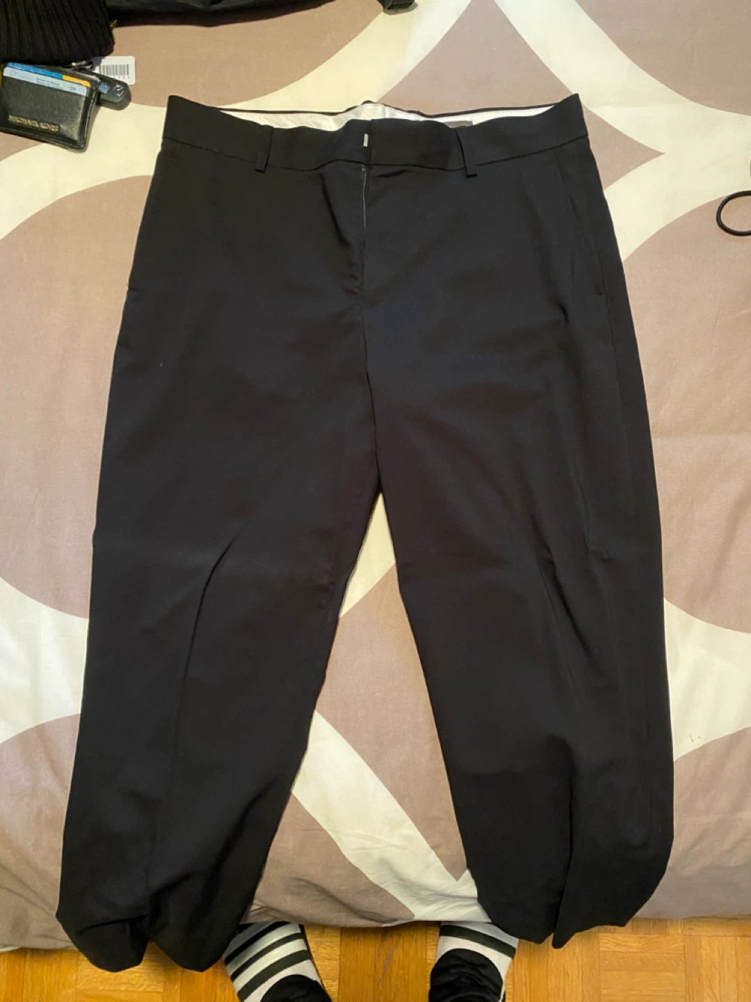 H&M Regular Fit Black Pants