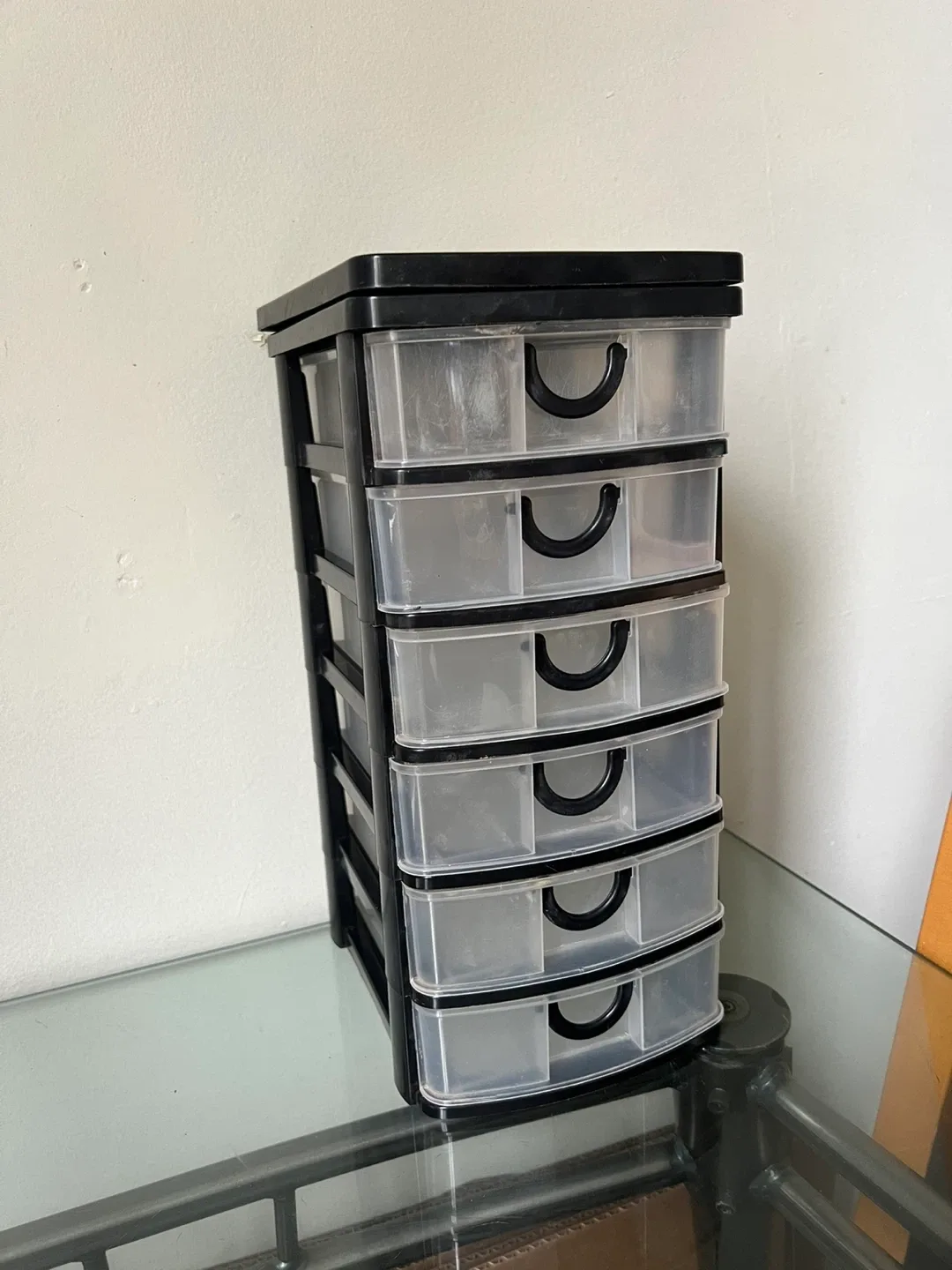 6-Drawer Clear Plastic Storage Organizer image indicator(2)