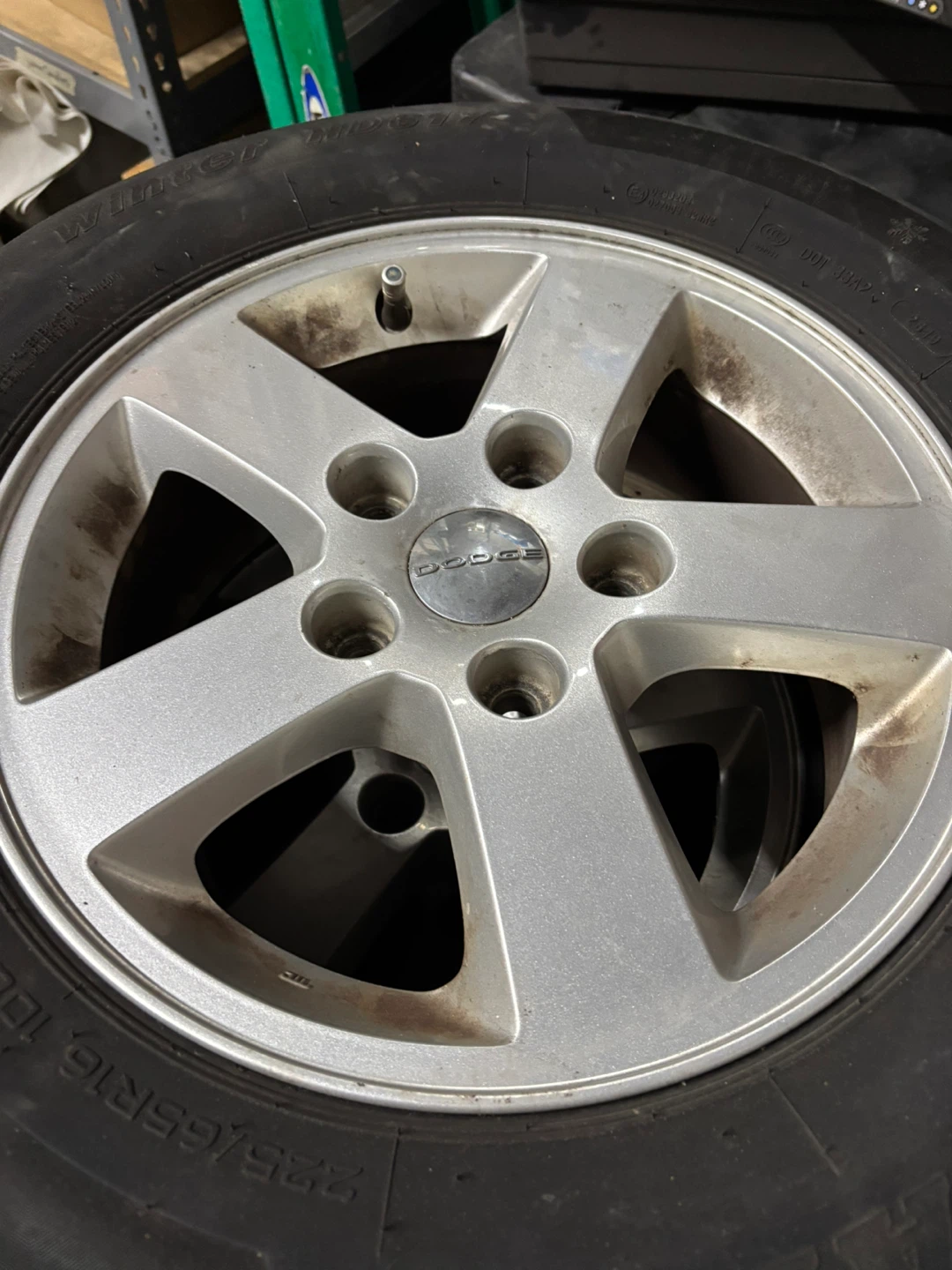 Set of 4 Winter HD617 Tires on Dodge Rims - photo 2