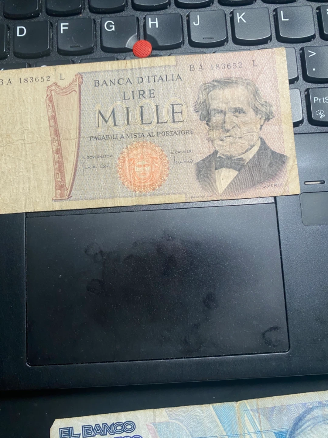 Italian Mille Lire