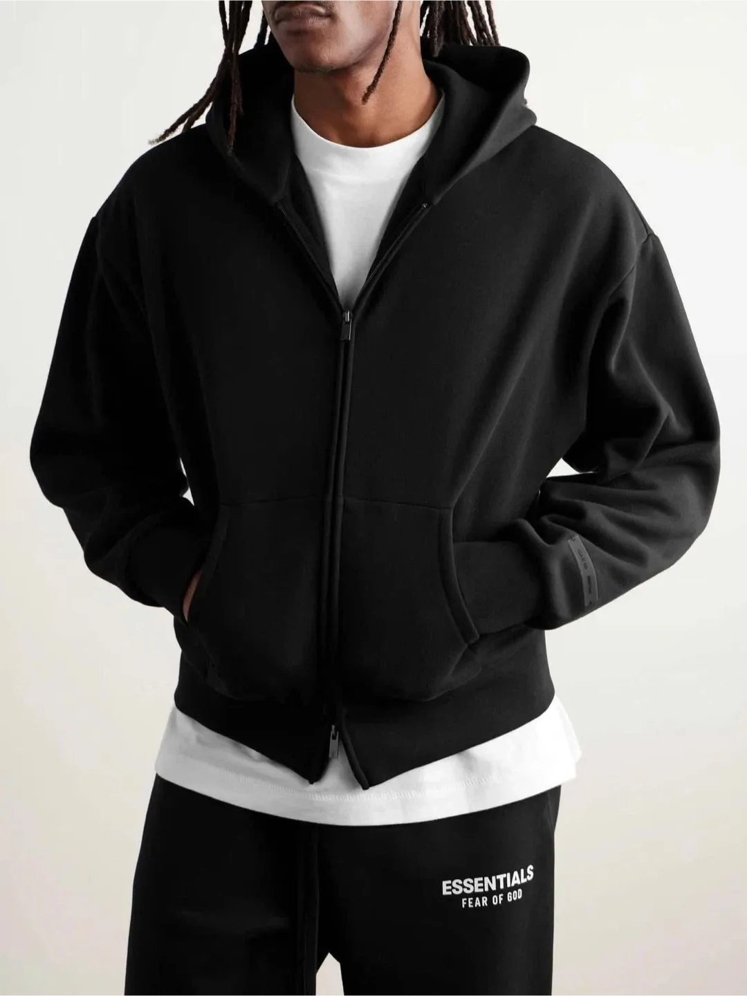 Essentials Fear of God Full Zip Hoodie image indicator(5)