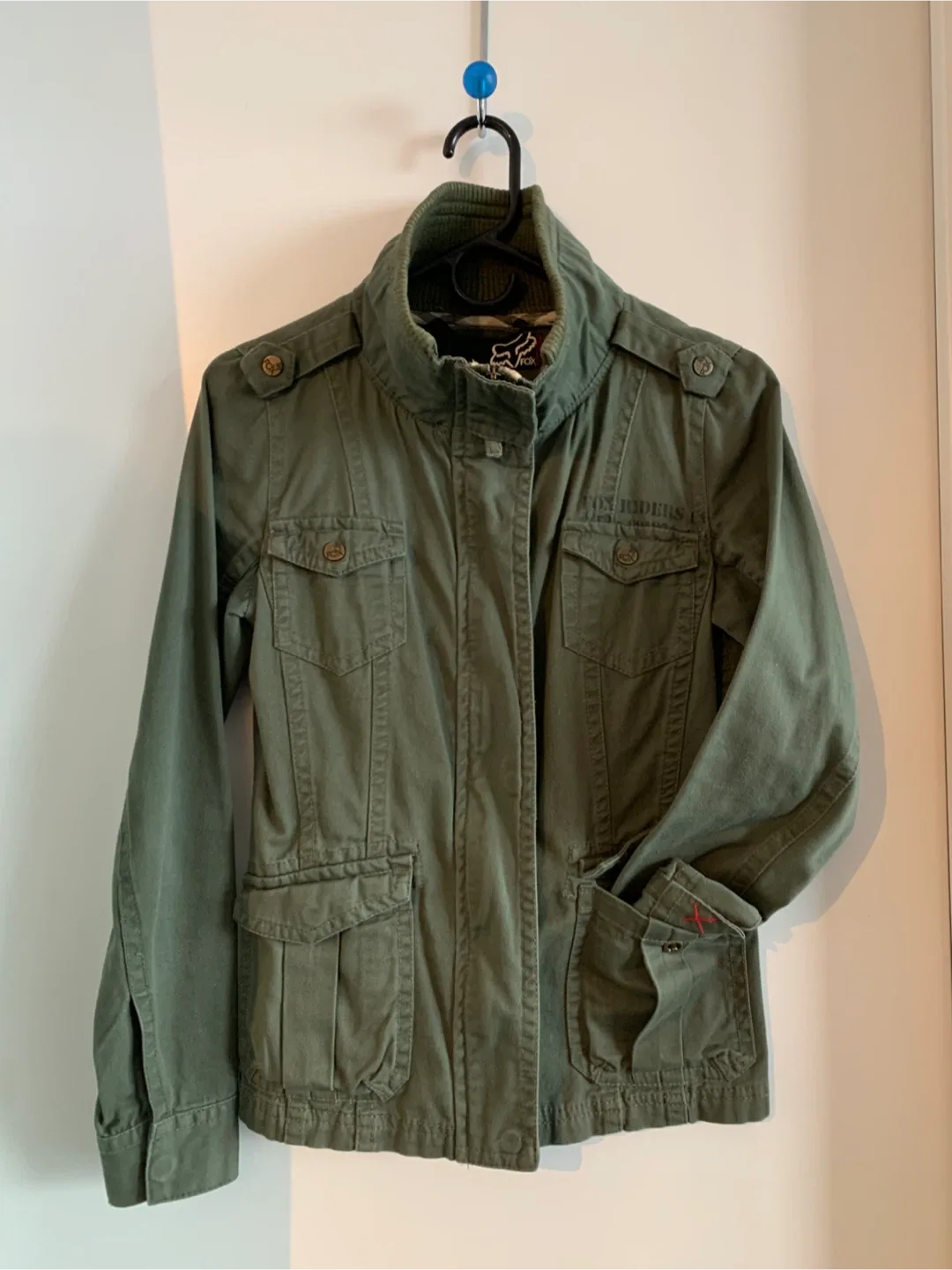 🦊 “Fox Racing” military style jacket thumbnail