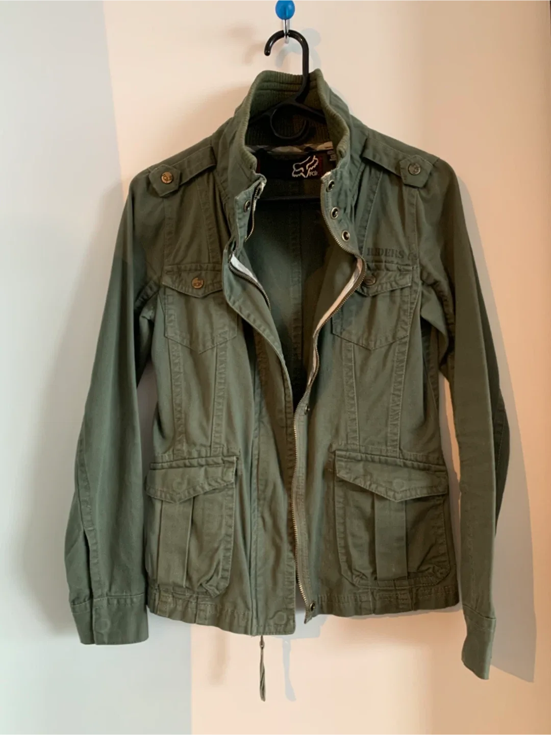 🦊 “Fox Racing” military style jacket image indicator(2)